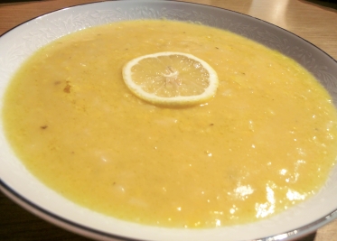 Yellow split soup aka Louvana with a twist!